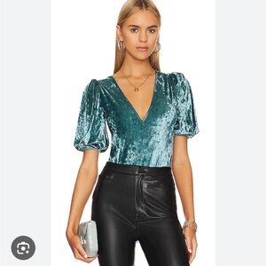 NEW • Free People • Women’s Don’t You Wish Bodysuit
Teal Medium
